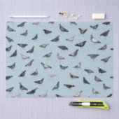 Papier Mousseline Motif de pigeon (Artisanat)