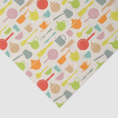 Papier Mousseline Motif de plats (Détail)