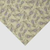 Papier Mousseline Motif de plume (Détail)