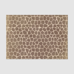 Papier Mousseline Motif de points de girafe