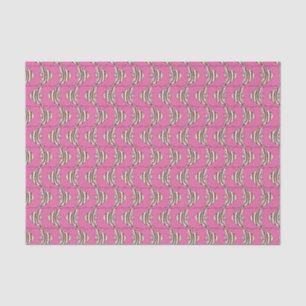 Papier Mousseline Motif de poisson rose pour enfants