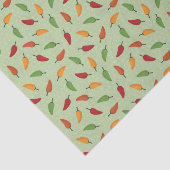 Papier Mousseline Motif de poivre de piments (Détail)