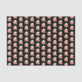 Papier Mousseline motif de pop-corn au carrelage mignon  (Recto)