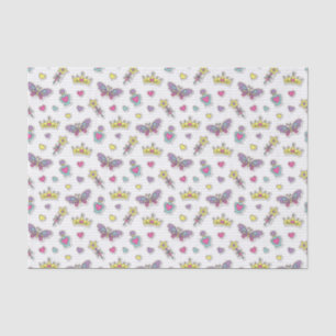 Papier Mousseline motif de princesse de ballet
