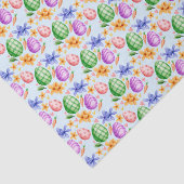 Papier Mousseline Motif de printemps de l'oeuf de Pâques (Détail)