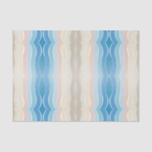 Papier Mousseline Motif de répétition de salé de rivage côtier (Recto)