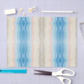 Papier Mousseline Motif de répétition de salé de rivage côtier (Artisanat)