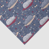 Papier Mousseline Motif de rêve de chats doux et confortable (Détail)