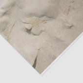 Papier Mousseline Motif de sable (Détail)