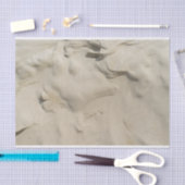 Papier Mousseline Motif de sable (Artisanat)