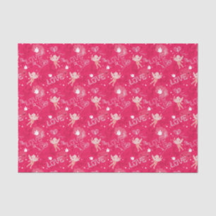 Papier Mousseline Motif de Saint-Valentin avec le cupidon