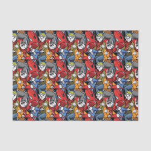 Papier Mousseline Motif de scooter de chats et de chiens