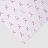 Papier Mousseline Motif de sensibilisation au cancer du sein (Détail)