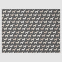 Motif de silhouettes de golden retriever