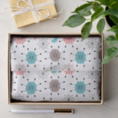 Papier Mousseline Motif de Starburst Retro atomique (Cadeau)