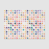 Papier Mousseline Motif de structure moléculaire (Recto)