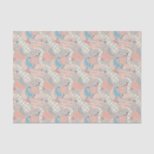 Papier Mousseline Motif de style japonais. Illustration