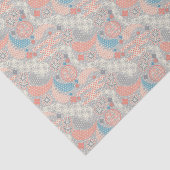 Papier Mousseline Motif de style japonais. Illustration (Détail)