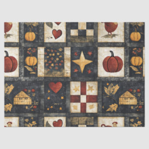 Papier Mousseline Motif de surface composée d'automne principal Ré