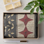 Papier Mousseline Motif de surface composée d'automne rustique | Mot (Cadeau)