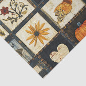 Papier Mousseline Motif de surface composée d'automne rustique | Pat (Détail)
