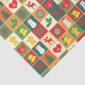 Papier Mousseline Motif de surface de Noël (Détail)