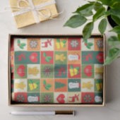 Papier Mousseline Motif de surface de Noël (Cadeau)