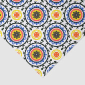 Papier Mousseline Motif de Suzani (Détail)