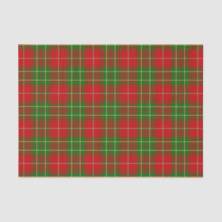 Papier Mousseline Motif de tartan de famille de Burnett