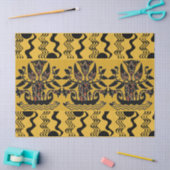 Papier Mousseline Motif de tatouage ethnique tribal (Artisanat)