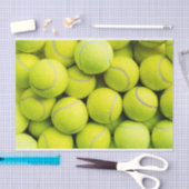 Papier Mousseline Motif de Tennis Ball Fuzz (Artisanat)