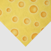 Papier Mousseline Motif de texture de Cheezy de fromage suisse (Détail)