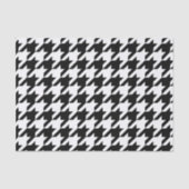 Papier Mousseline Motif de tissage classique Houndstooth (Recto)