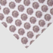 Papier Mousseline Motif de tournesol muet (Détail)