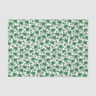 Papier Mousseline Motif de trèfle de shamrocks