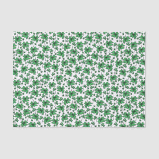 Papier Mousseline Motif de trèfle de shamrocks
