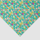 Papier Mousseline Motif de triangles (Détail)