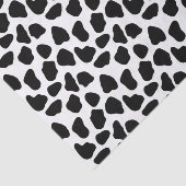 Papier Mousseline Motif de vache (Détail)