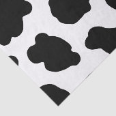 Papier Mousseline Motif de vache imprimé  (Détail)
