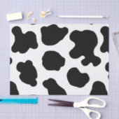 Papier Mousseline Motif de vache imprimé  (Artisanat)