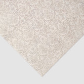 Papier Mousseline Motif de vanille de damassé (Détail)