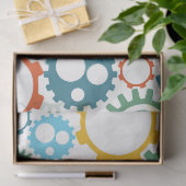 Papier Mousseline Motif de vitesses de robot (Cadeau)