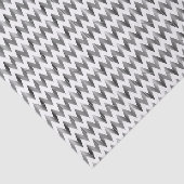 Papier Mousseline Motif de zigzag géométrique (Détail)