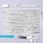 Papier Mousseline Motif d'écorce de bouleau (Artisanat)