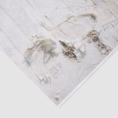 Papier Mousseline Motif d'écorce de bouleau (Détail)