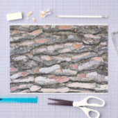 Papier Mousseline Motif d'écorce de pin (Artisanat)