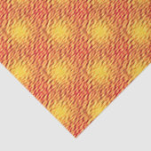 Papier Mousseline Motif d'enclenchement d'incendie liquide (Détail)