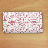 Papier Mousseline Motif des cerfs et des nuages des flèches rouges