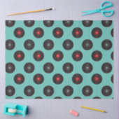 Papier Mousseline Motif des enregistrements Retro Jukebox (Artisanat)