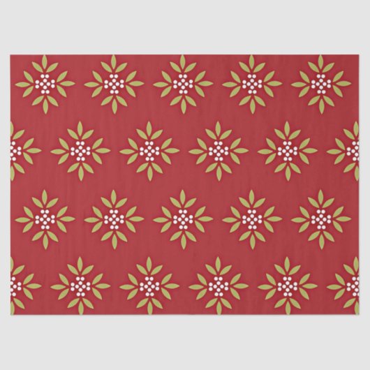 Papier Mousseline Motif des fêtes (Recto)